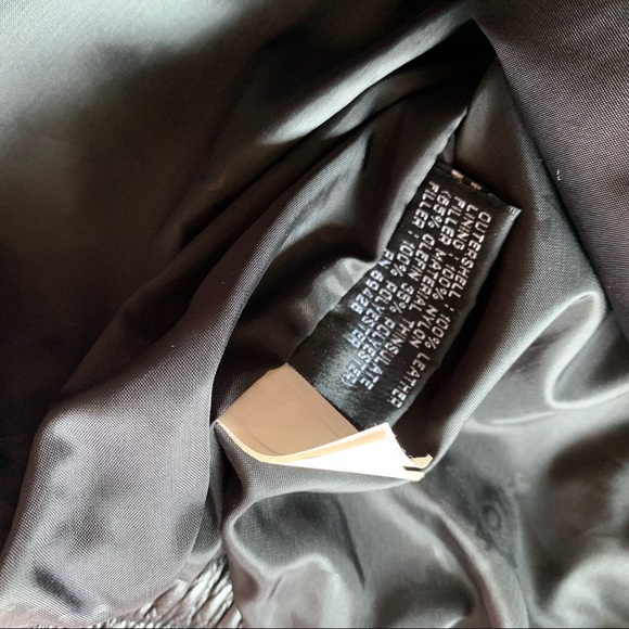 Vintage 90s Wilson’s Leather Bomber Leather Jacket - Picture 9 of 12